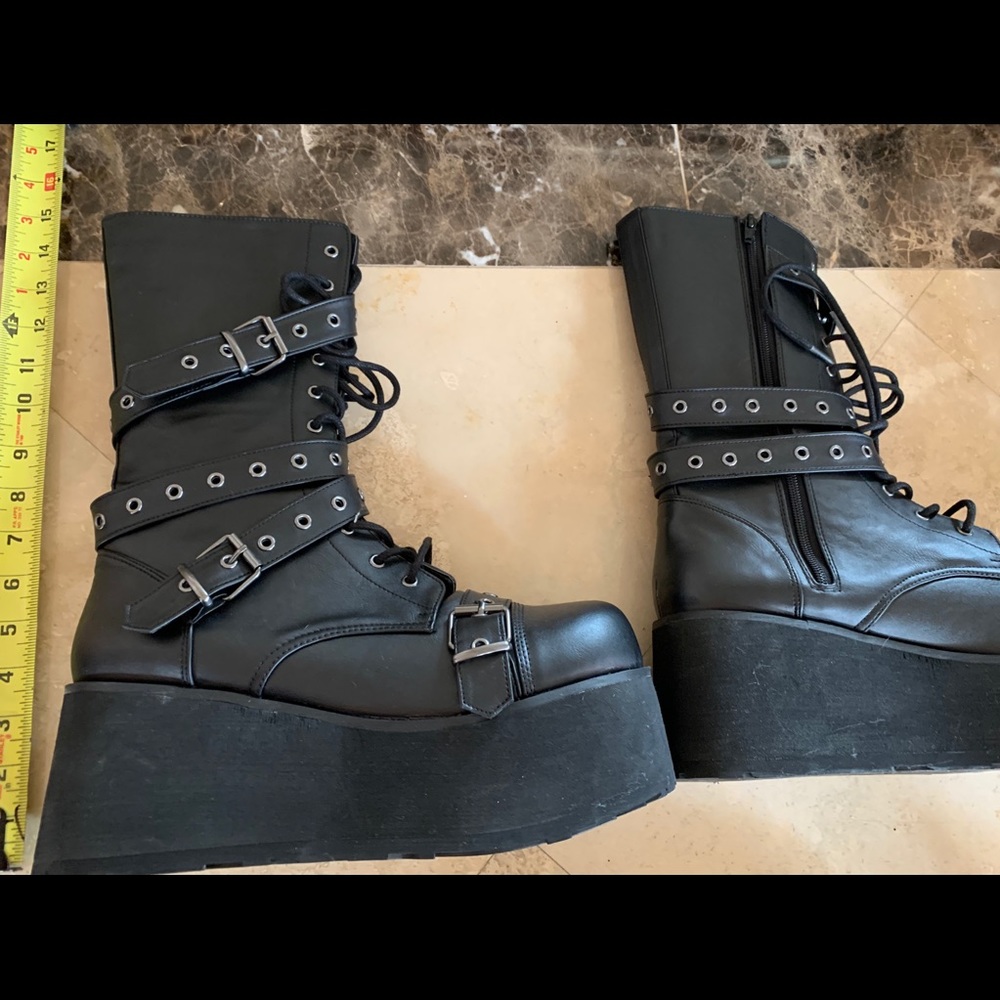 Demonia Rave Boots - Picture 5 of 6